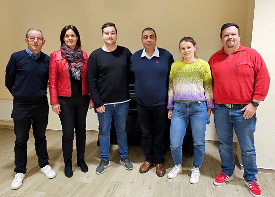 m Bild von Links: Steffen Lupprian, Antje Hochwind-Schneider, David Starke (Listenkandidat), Mohamed Sayed, Juliane Schinkel, Dirk Funke (Foto: SPD)
