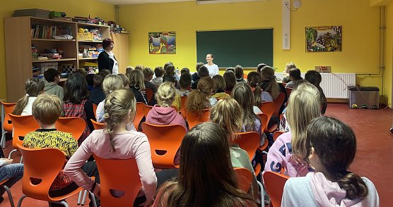 Cathlen Gawlich, Schauspielerin und Synchronsprecherin besuchte die Kurstadt-Grundschule in Bad Frankenhausen (Foto: A. Schr&ouml;ter)