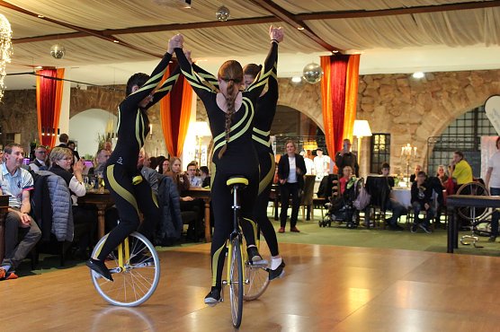 Darbietung des SG 03 Holzthaleben/Menteroda zur 26. Sportgala (im Jahr 2024) am Kyffh&auml;user (Foto: Eva Maria Wiegand)