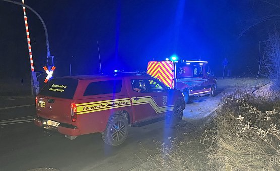 Unfall im Gleisbett (Foto: S.Dietzel)