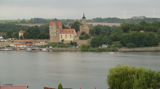 Blick auf das Schloss in Seeburg (Foto: U. Zaspel)