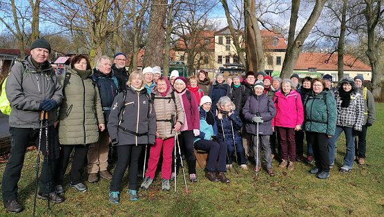 Wandergruppe er&ouml;ffnet Wandersaison (Foto: Wolfgang Lehmann)