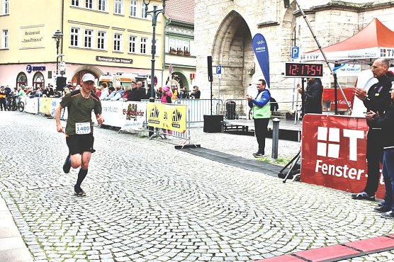 René Große vom Rennsteiglaufverein wurde Zweiter (Foto: Eva Maria Wiegand) René Große vom Rennsteiglaufverein wurde Zweiter (Foto: Eva Maria Wiegand)