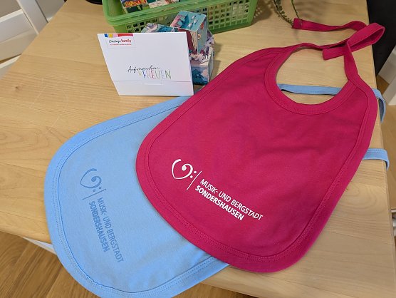 Kleine Geste zur Geburt: Ab sofort erhalten Eltern aller Neugeborenen in Sondershausen ein kleines Willkommenspaket. (Foto: Janine Skara)