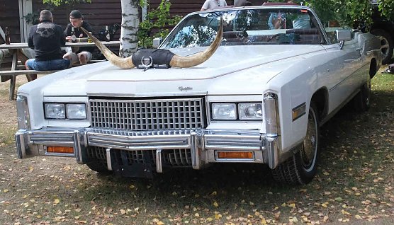 Amerikanische Motoren-Power in Pullman City (Foto: Peter Blei)