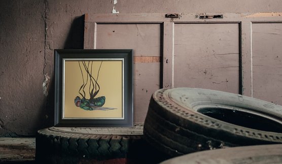 Kunstwerk "Fliege" (Foto: Jan Olschewski)