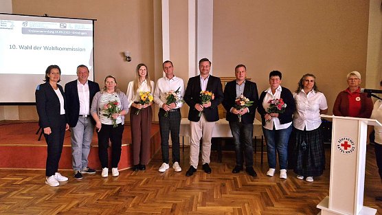 Kreisversammlung des DRK Kyffhäuserkreisverbandes e.V. in Grüningen (Foto: Sven Oesterheld) Kreisversammlung des DRK Kyffhäuserkreisverbandes e.V. in Grüningen (Foto: Sven Oesterheld)