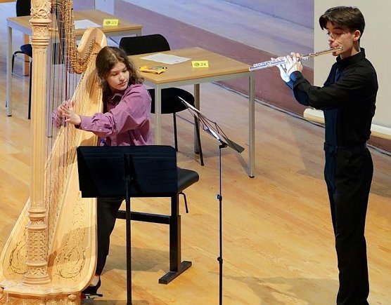 Paula Wettengel+Nepomuk Kranz (Foto: Gerold Herzog)