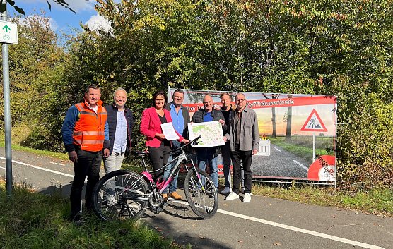 Startschuss f&uuml;r neuen KYFF-Helbe-Radweg � Radwegenetz im Kyffh&auml;userkreis w&auml;chst weiter (Foto: Celine Appenroth)