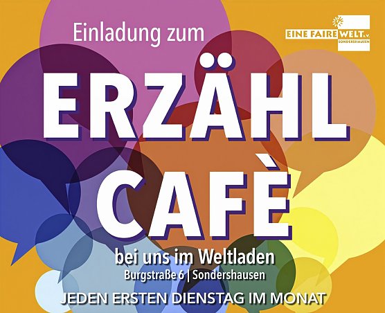 Einladung Erz&auml;hlcaf&eacute; in Sondershausen (Foto: Jana Gro&szlig;)