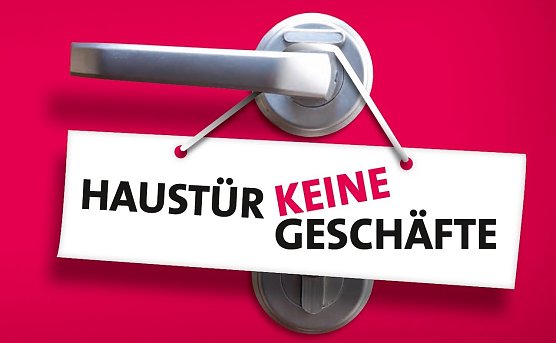 Keine Gesch&auml;fte an der Haust&uuml;r abschlie&szlig;en (Foto: SWS)