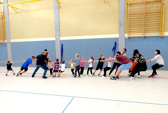 Kindervilla Bad Frankenhausen feiert Familiensportfest (Foto: Katrin Milde)