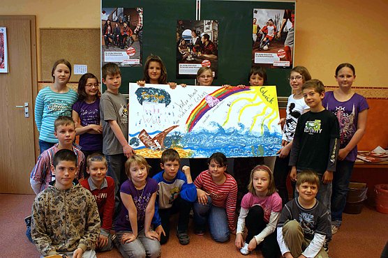 Klasse 4a (Foto: R&uuml;diger Herdin)