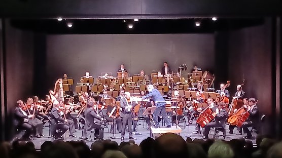Das Loh-Orchester im Einsatz (Foto: C.Laude)