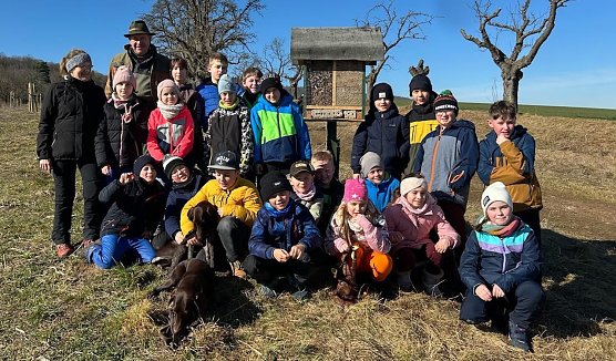 Die Grunschule Udersleben gewinnt Preis durch Baumpflanzung (Foto: Schulleiterin Susann Neumann)