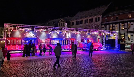 Weihnachtsmarkt mit Bimmelbahn (2024) (Foto: Ilka Illing )