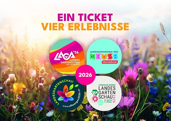 Vier Landesgartenschauen arbeiten zusammen (Foto: Stadt Leinefelde-Worbis)