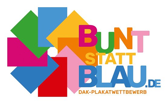 Die Aktion "bunt statt blau" startet in das 17. Jahr (Foto: DAK)