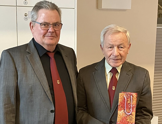 Karsten Schmidt und Adolf Bretfeld (Foto: Andreas Schettler) Karsten Schmidt und Adolf Bretfeld (Foto: Andreas Schettler)