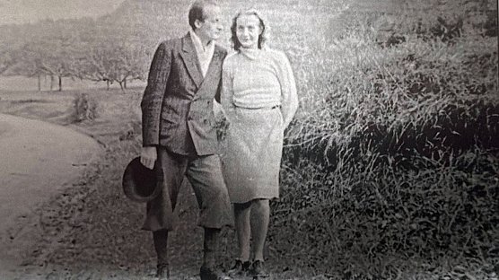 Helmut und Irmgard Gr&ouml;ttrup in Bleicherode (Foto: Autor)