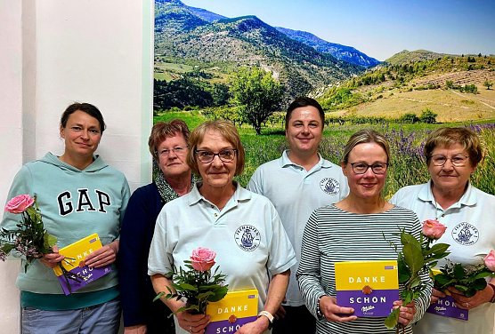 Der neue Vorstand des Seehäuser Heimatvereins. (Foto: Isolde Schobeß) Der neue Vorstand des Seehäuser Heimatvereins. (Foto: Isolde Schobeß)