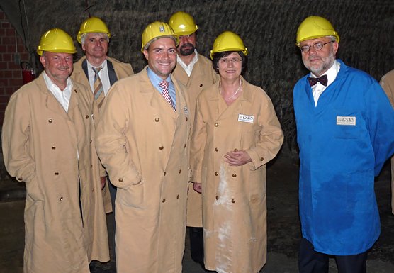 Lieberknecht unter Tage (Foto: Karl-Heinz Herrmann)