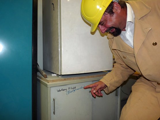 Lieberknecht unter Tage (Foto: Karl-Heinz Herrmann)