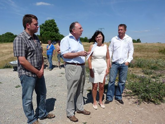 F&ouml;rderung neuer Grabungen (Foto: Karl-Heinz Herrmann)