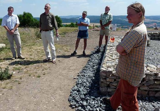 Neue Grabungsperiode (Foto: Karl-Heinz Herrmann)