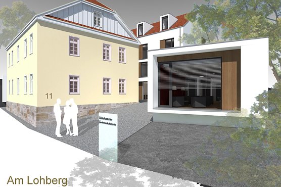 Zuk&uuml;nftiges G&auml;stehaus Landesmusikakademie Sondershausen (Foto: Dipl.-Ing. Karsten Schmidt , Gesch&auml;ftsf&uuml;hrer der beauftragten  AIG Architektur- und Ingenieurgesellschaft mbH. )