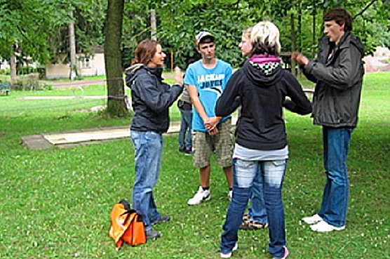 Projekttag "Stark als Team" (Foto: Ferienpark Feuerkuppe)