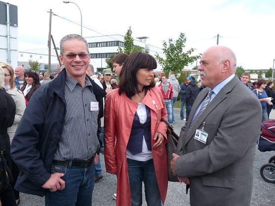 Offene T&uuml;r bei WAGO (Foto: Karl-Heinz Herrmann)