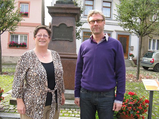 Dirk Adams in Wiehe (Foto: Die Gr&uuml;nen)
