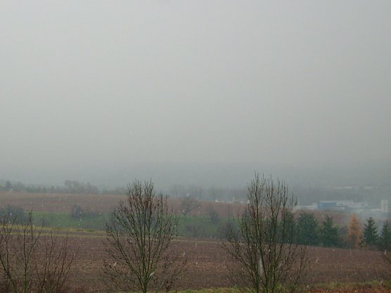 erster Schnee in Sondershausen (Foto: Karl-Heinz Herrmann)