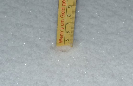 Neuschnee in Sondershausen (Foto: Karl-Heinz Herrmann)