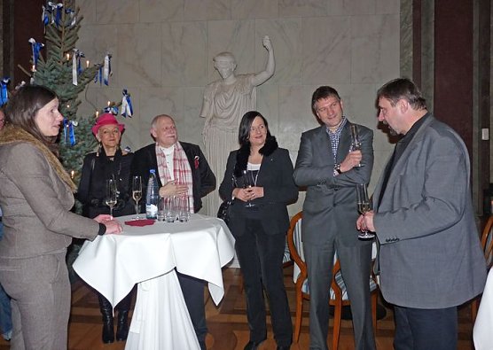 Im Schlossrestaurant Sondershausen (Foto: Karl-Heinz Herrmann) Im Schlossrestaurant Sondershausen (Foto: Karl-Heinz Herrmann)