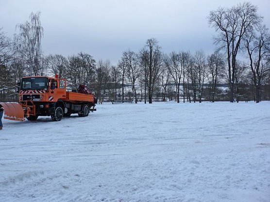Schneer&auml;umung im Loh (Foto: Karl-Heinz Herrmann)
