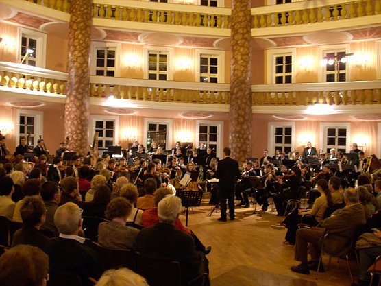 Landesmusikorchester im Achteckhaus Sondershausen (Foto: Karl-Heinz Herrmann)