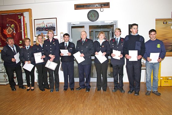 Jahreshauptversammlung Feuerwehr SDH-Mitte (Foto: G&uuml;nter Herting)
