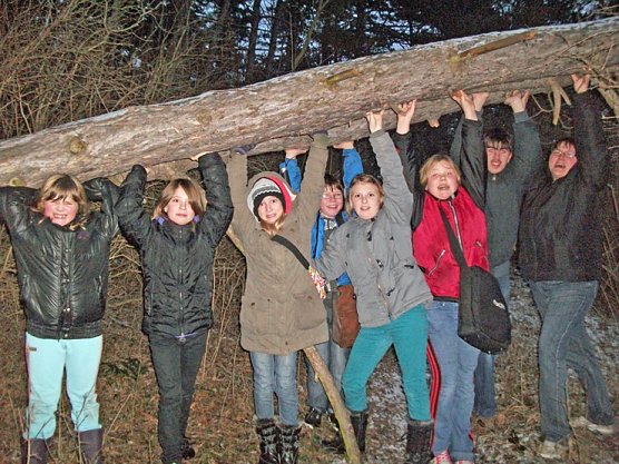 Lichterwanderung (Foto: Domizil Bad Frankenhausen)