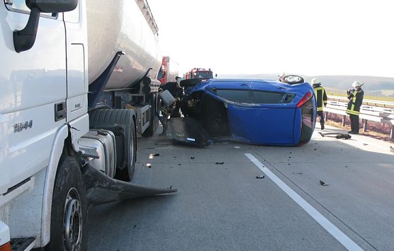 Schwerer Unfall (Foto: T. Soszynski)