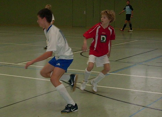 Spielszene bei den D-Junioren (Foto: Karl-Heinz Herrmann)
