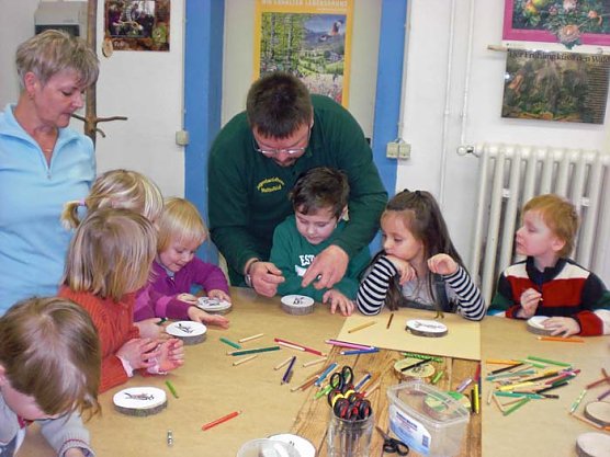 Tiere unserer Heimat im Winter (Foto: Kindervilla Bad Frankenhausen)