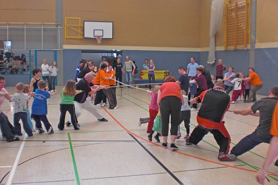 Familiensportfest (Foto: Kindervilla Bad Frankenhausen)