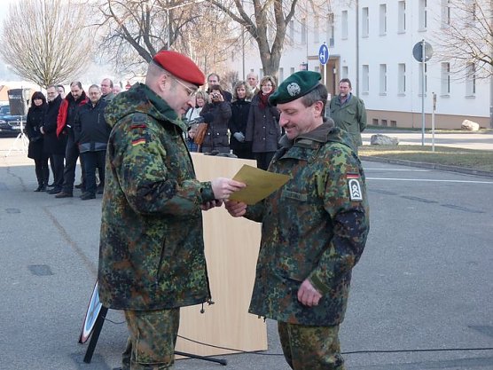 Verabschiedungsappell S&uuml;ss und Liebau (Foto: Karl-Heinz Herrmann)