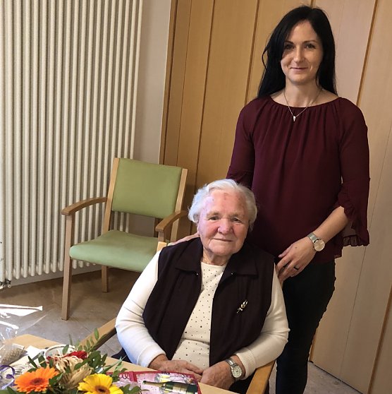 Bild: Zum 95. Geburtstag gratuliert