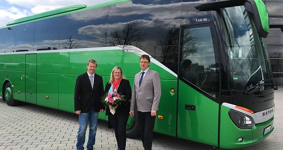Bild: Neue Bus abgeholt