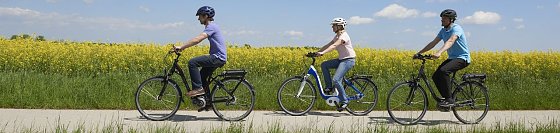 Bild: Elektrisch unterst&uuml;tzte Fahrr&auml;der erleichtern das Radfahren