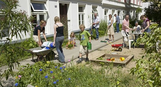 Bild: Nachbarschaftsgarten