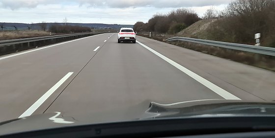 Bild: Auf der Piste